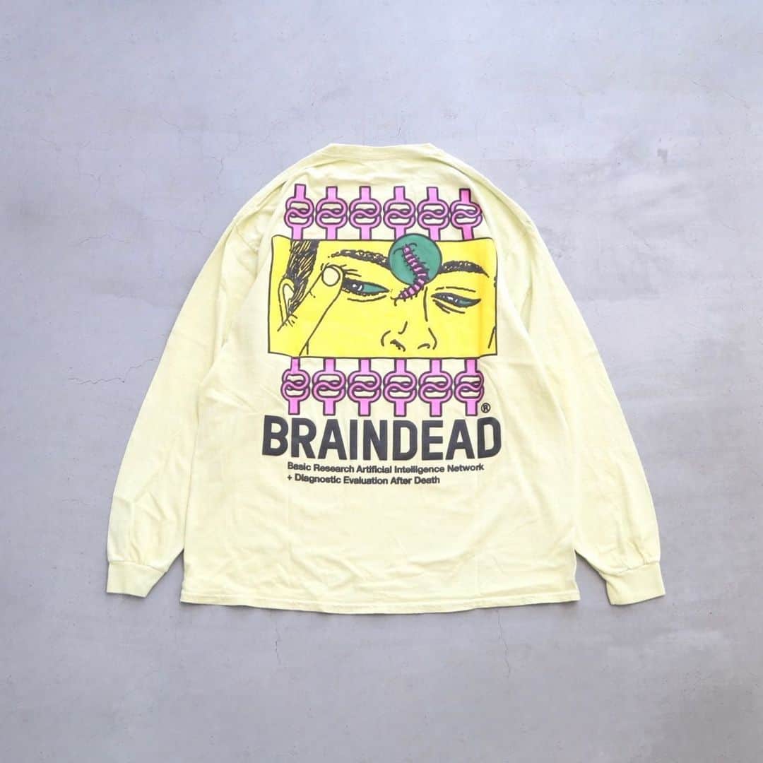 wonder_mountain_irieさんのインスタグラム写真 - (wonder_mountain_irieInstagram)「_ BRAIN DEAD / ブレインデッド "Evaluate L/S Tee" ¥8,800- _ 〈online store / @digital_mountain〉 https://www.digital-mountain.net/shopdetail/000000011887/ _ 【オンラインストア#DigitalMountain へのご注文】 *24時間受付 *15時までご注文で即日発送 *送料無料 tel：084-973-8204 _ We can send your order overseas. Accepted payment method is by PayPal or credit card only. (AMEX is not accepted)  Ordering procedure details can be found here. >>http://www.digital-mountain.net/html/page56.html  _ #BRAINDEAD #ブレインデッド _ 本店：#WonderMountain  blog>> http://wm.digital-mountain.info _ 〒720-0044  広島県福山市笠岡町4-18  JR 「#福山駅」より徒歩10分 #ワンダーマウンテン #japan #hiroshima #福山 #福山市 #尾道 #倉敷 #鞆の浦 近く _ 系列店：@hacbywondermountain _」6月25日 7時43分 - wonder_mountain_