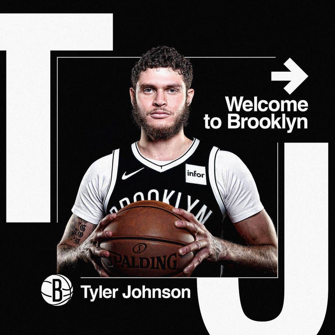 Brooklyn Netsさんのインスタグラム写真 - (Brooklyn NetsInstagram)「🚨 OFFICIAL: The Nets have signed guard Tyler Johnson 🚨」6月25日 7時50分 - brooklynnets