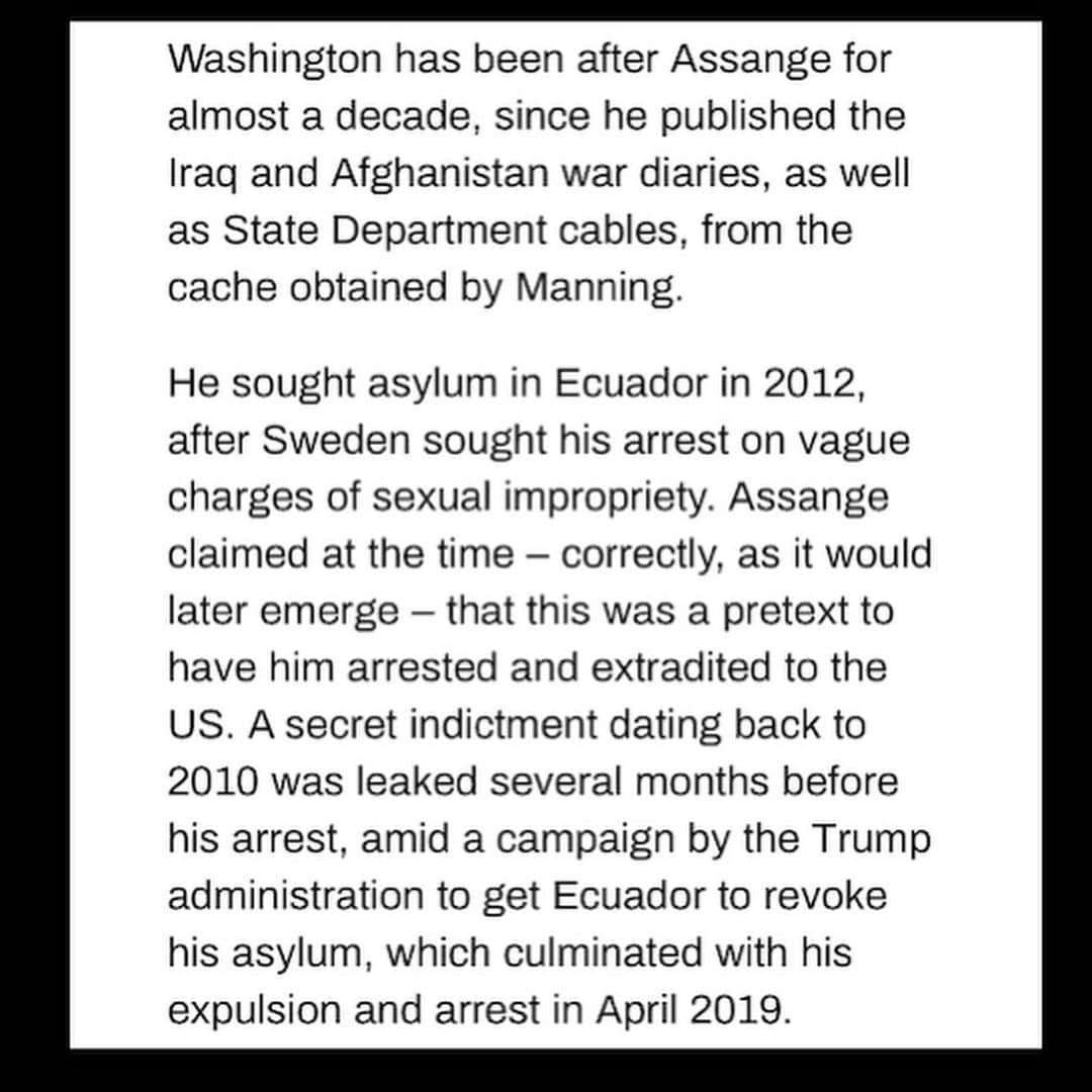 WikiLeaksさんのインスタグラム写真 - (WikiLeaksInstagram)「Breaking: #WikiLeaks Founder Julian Assange Charged in Superseding Indictment. New Allegations Assert Assange Conspired With “Anonymous” Affiliated Hackers, Among Others.  https://www.justice.gov/opa/pr/wikileaks-founder-charged-superseding-indictment  #Anonymous #FreeAssange #JulianAssange」6月25日 8時13分 - wikileaks