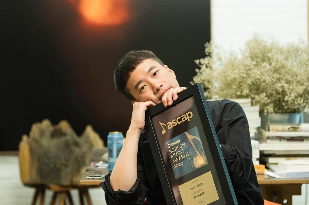 ASCAPさんのインスタグラム写真 - (ASCAPInstagram)「Congrats to @jungjaeil.composer on creating the music to @parasitemovie, Academy-award winning film 🏆🎶🎉#ASCAPAwards #ASCAPScreen」6月25日 8時32分 - ascap