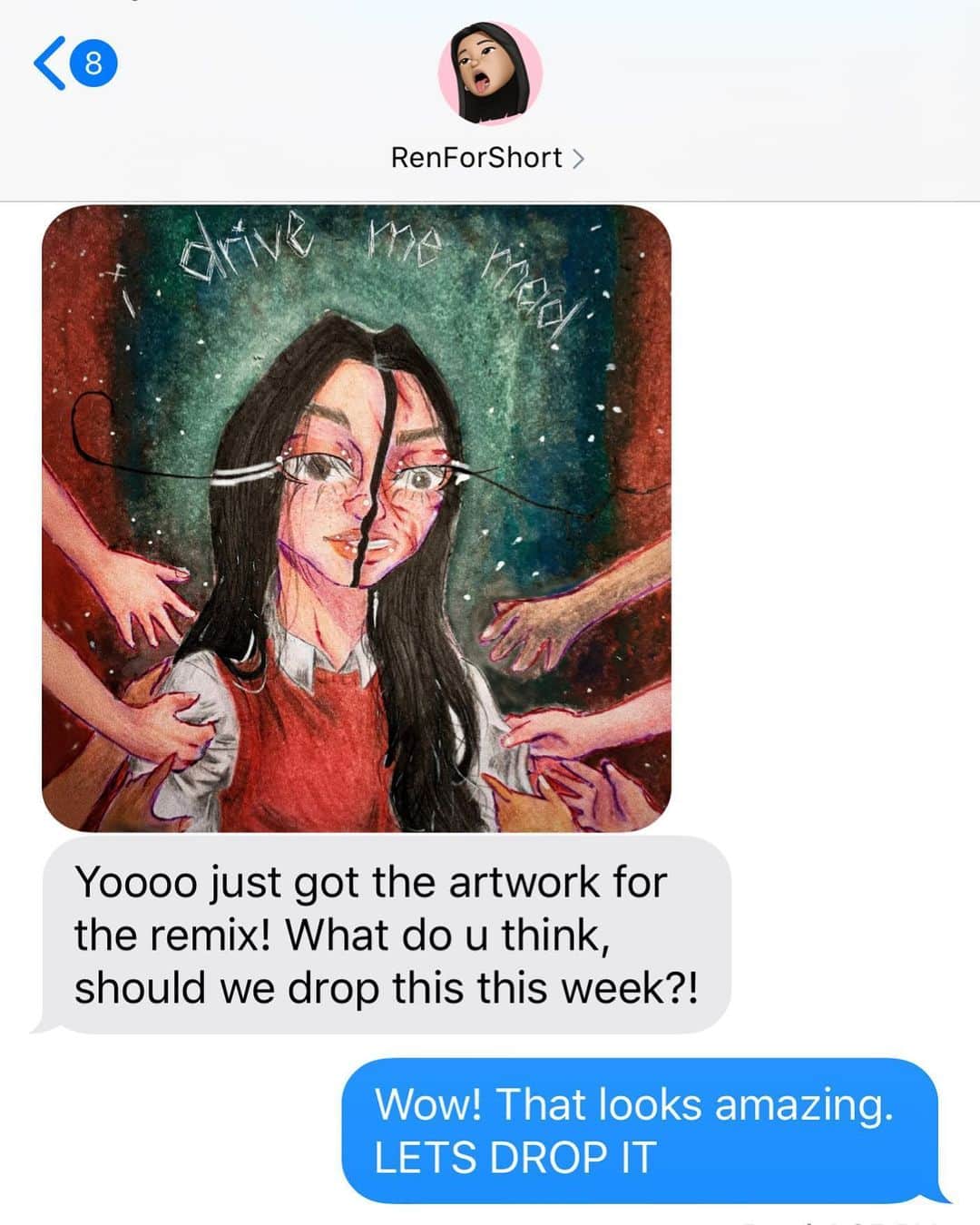 マイク・シノダのインスタグラム：「Something new on the way 🙏🏽⚡️🔥 @renforshort」