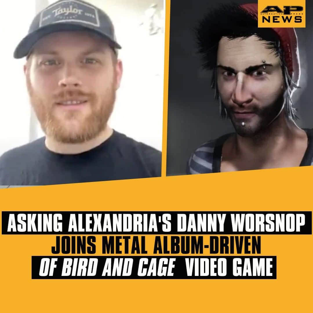 Alternative Pressさんのインスタグラム写真 - (Alternative PressInstagram)「@askingalexandria's @dannyworsnop is voicing a character in the metal album-driven video game ‘Of Bird And Cage’⁠ LINK IN BIO⁠ .⁠ .⁠ .⁠ #dannyworsnop #askingalexandria #metal #metalmusic #ofbirdandcage #altpress #alternativepress」6月25日 11時00分 - altpress