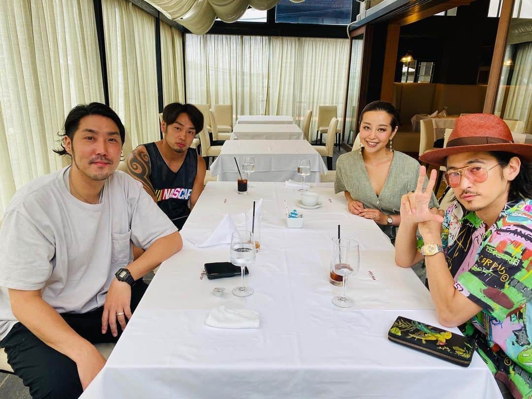 窪塚洋介のインスタグラム：「Thank you for a long time. And good bye. #envue #horie」