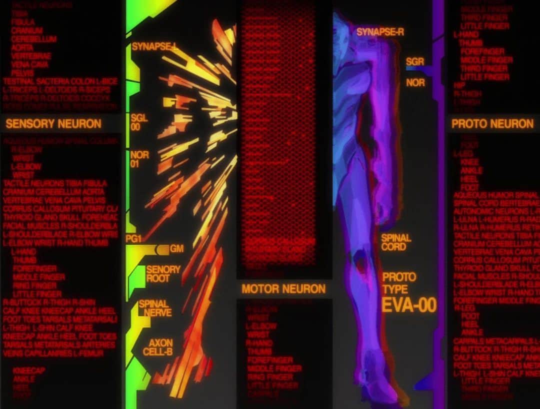 パク ・スジュさんのインスタグラム写真 - (パク ・スジュInstagram)「Practicing escapism post worldwide-cataclysm • wireframe graphics from Neon Genesis Evangelion」6月25日 16時19分 - soojoo