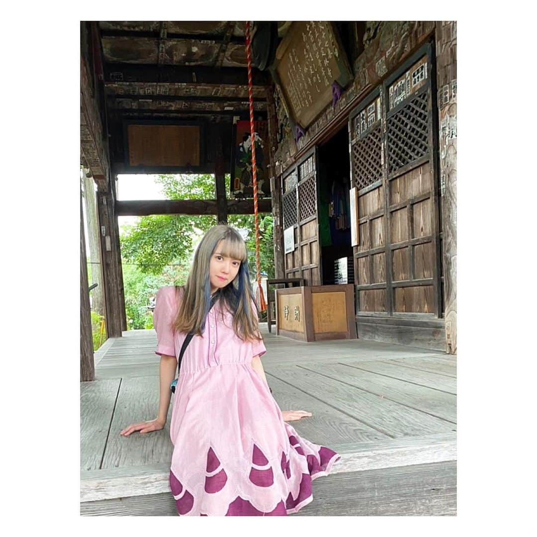 高井つき奈のインスタグラム：「毎年行くのを何となくの決まりにしています .  #あの花 #聖地巡礼 #秩父」