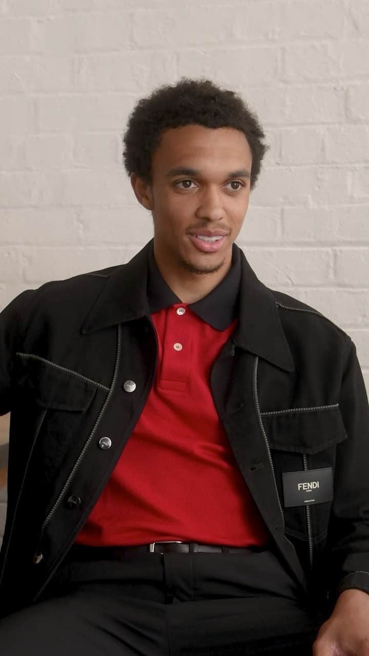 MR PORTERのインスタグラム：「In a behind-the-scenes interview with our cover stars, we spoke to @liverpoolfc’s Mr @trentarnold66 about the game’s most stylish players, and his biggest style misses. Head to IGTV for the full video. #MRPORTER」