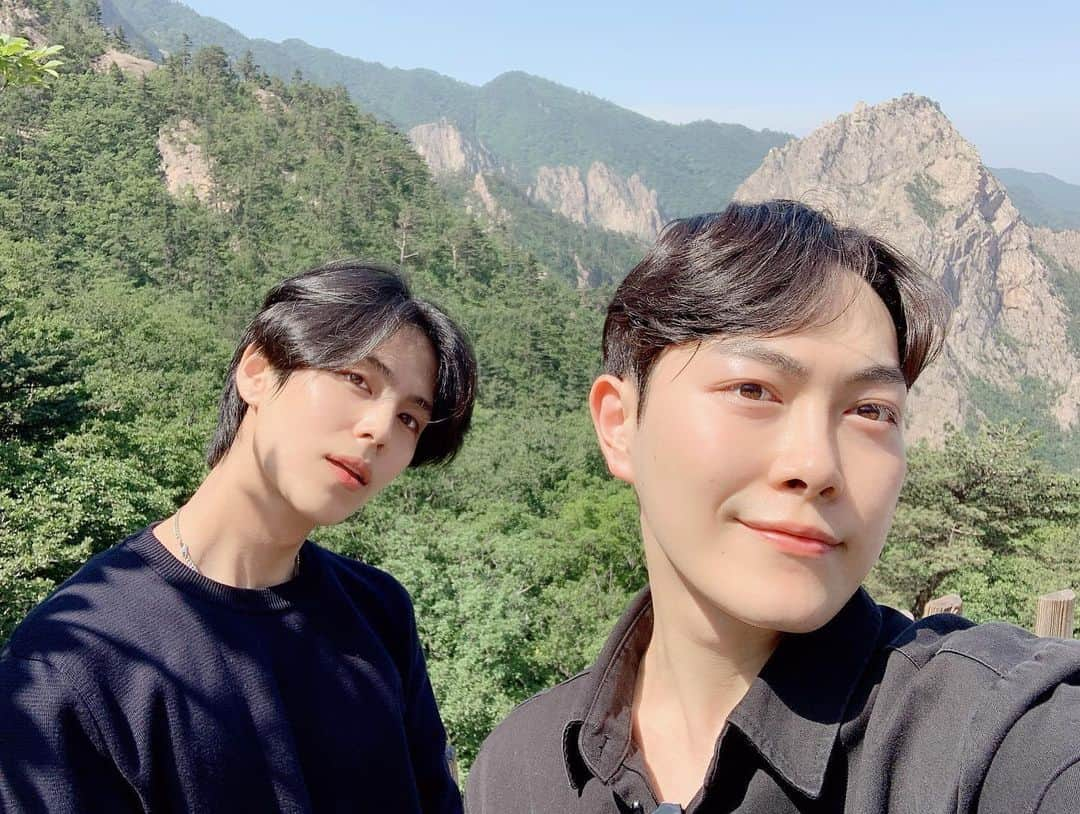 スウンさんのインスタグラム写真 - (スウンInstagram)「설악산⛰」6月25日 17時38分 - suwoong_95