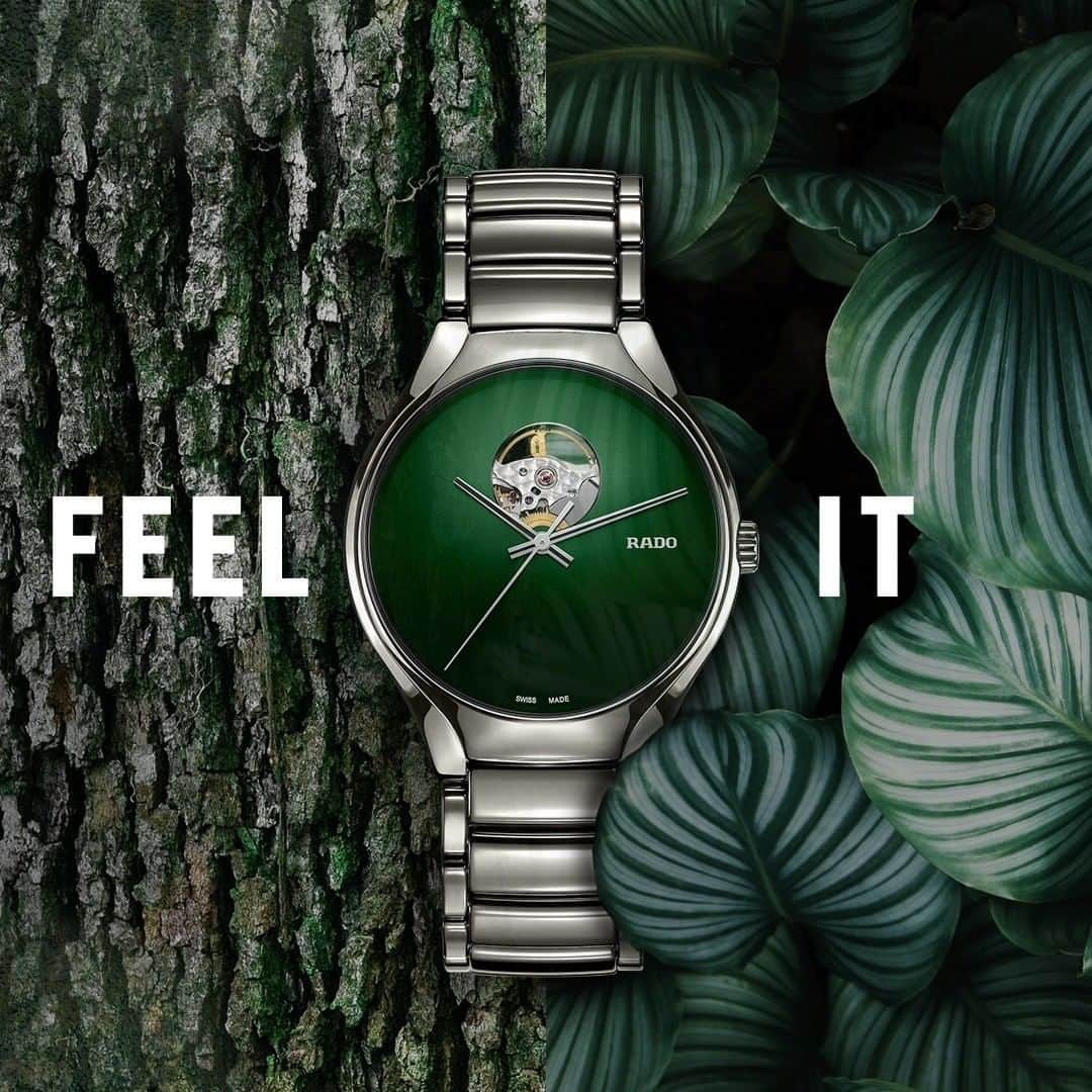 ラドーのインスタグラム：「A True Secret should be kept that way, but this one is too good not to share. Both slenderly lightweight and robustly durable at the same time, you can feel it. #RadoTrueSecret #Feelit」