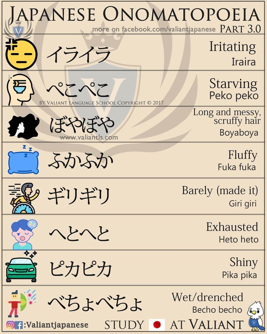 Valiant Language Schoolのインスタグラム
