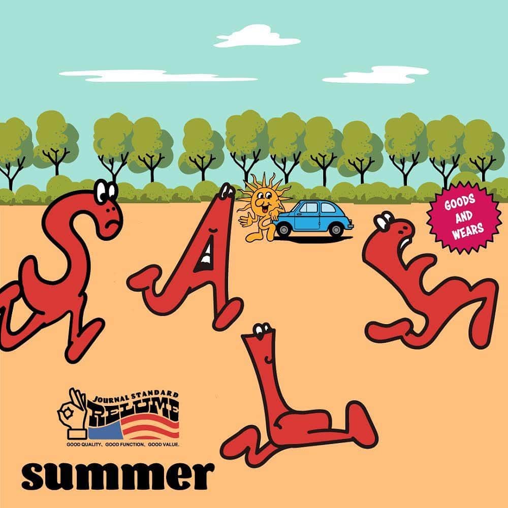 のインスタグラム：「﻿ 《SUMMER SALE information》﻿ ﻿ 日頃よりjournal standard relumeをご愛顧いただき、誠にありがとうございます。﻿ ﻿ 6/26(金)〜﻿ 下記店舗にて春夏商品がお得にお買い求めいただけSUMMER SALEがスタートします！﻿ ﻿ また、BAYCREW’S STOREでは6/26(金)0:00〜SUMMER SALEを開催致します。﻿ ﻿ 今買ってすぐ使えるものや秋口まで使えるものが対象となっています！この機会をぜひご利用下さい。﻿ ﻿ ﻿ 【対象店舗】﻿ ららぽーとTOKYO-BAY店﻿ ららぽーと沼津店﻿ ららぽーと海老名店﻿ ららぽーと立川立飛店﻿ ららぽーと富士見店﻿ 豊洲店﻿ EXPOCITY店﻿ ラゾーナ 川崎店﻿ 湘南テラスモール店﻿ GRANDTREE 武蔵小杉店﻿ 錦糸町パルコ店﻿ みなとみらい店﻿ 名古屋ラシック店﻿ 表参道店﻿ 自由が丘店﻿ ﻿ ﻿ #fashion #20ss﻿ #journalstandardrelume﻿ #baycrews #relume #summersale﻿ #レリューム #レリュームコーデ﻿ #ファッション #ベイクルーズ﻿ #サマーセール」