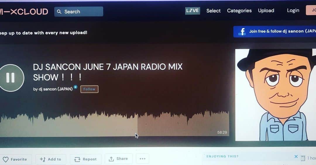 DJ SANCONのインスタグラム
