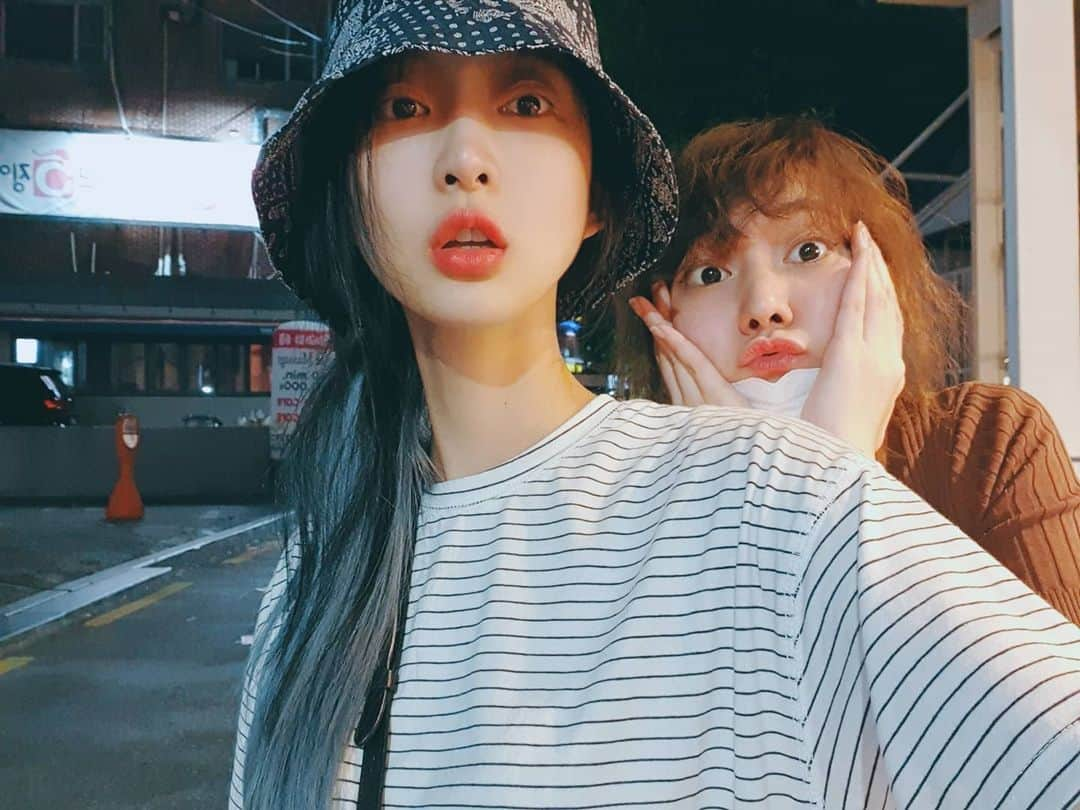 ヘリンさんのインスタグラム写真 - (ヘリンInstagram)「🤪닮아간다? @s_neee_93」6月25日 19時20分 - hyeliniseo