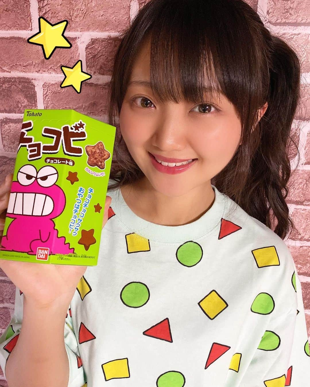 稲垣香織さんのインスタグラム写真 - (稲垣香織Instagram)「・ ・ ・ ★クレヨンかおちゃん★  #クレヨンしんちゃん #チョコビ #貰った」6月25日 19時23分 - kaori.team4_16