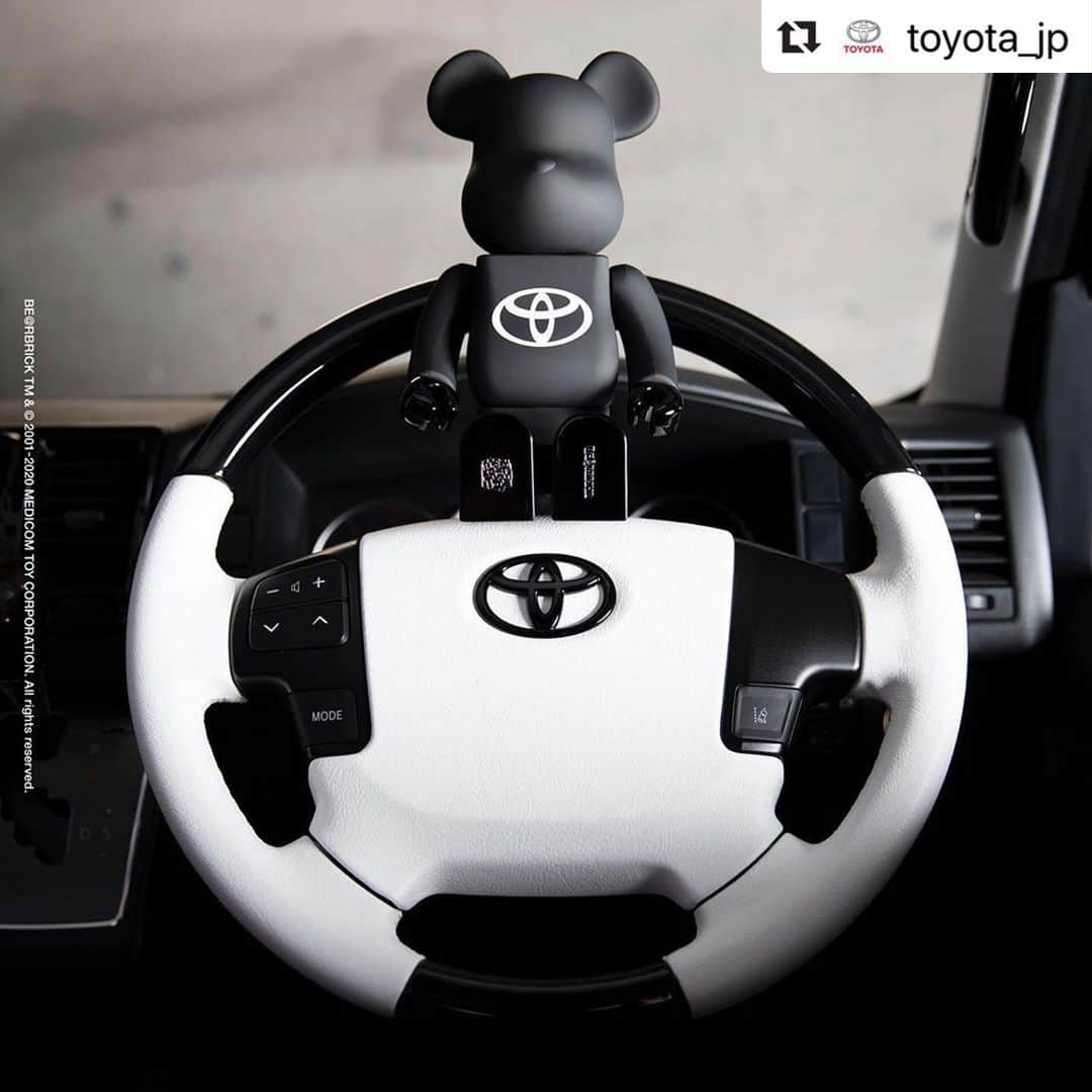 MEDICOM TOYさんのインスタグラム写真 - (MEDICOM TOYInstagram)「#Repost @toyota_jp with @make_repost ・・・ "TOYOTA × BE@RBRICK"﻿ AVAILABLE NOW﻿ ﻿ トヨタとメディコム・トイ社製「BE@RBRICK（ベアブリック）」の初コラボレーションとなる「BE@RBRICK TOYOTA "Drive Your Teenage Dreams."」をオフィシャルオンラインストア「DYTD」にて本日6月25日(木)12:00より数量限定で100% & 400%の2種セット販売開始。 ﻿ https://www.toyota-dytd.com/﻿ ※「DYTD」で検索﻿ ﻿ #TOYOTA﻿ #トヨタ﻿ #DYTD﻿ #DriveYourTeenageDreams﻿ #TOY_OTA﻿ #トイオタ﻿ #medicomtoy﻿ #bearbrick﻿ #メディコムトイ﻿ #ベアブリック」6月25日 19時32分 - medicom_toy