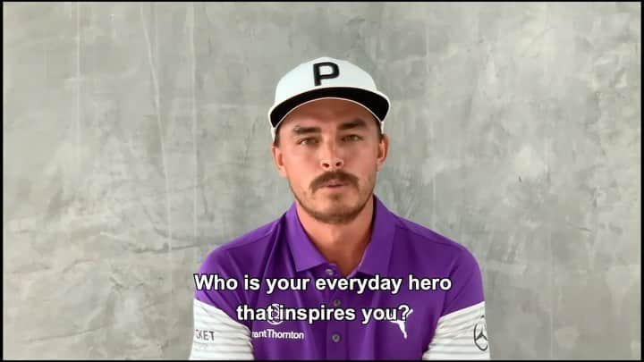 リッキー・ファウラーのインスタグラム：「Honored to partner with @grantthorntonusa to continue to thank our #EverydayHeroes for their incredible efforts fighting COVID-19 and keeping us safe. Who inspires you?」