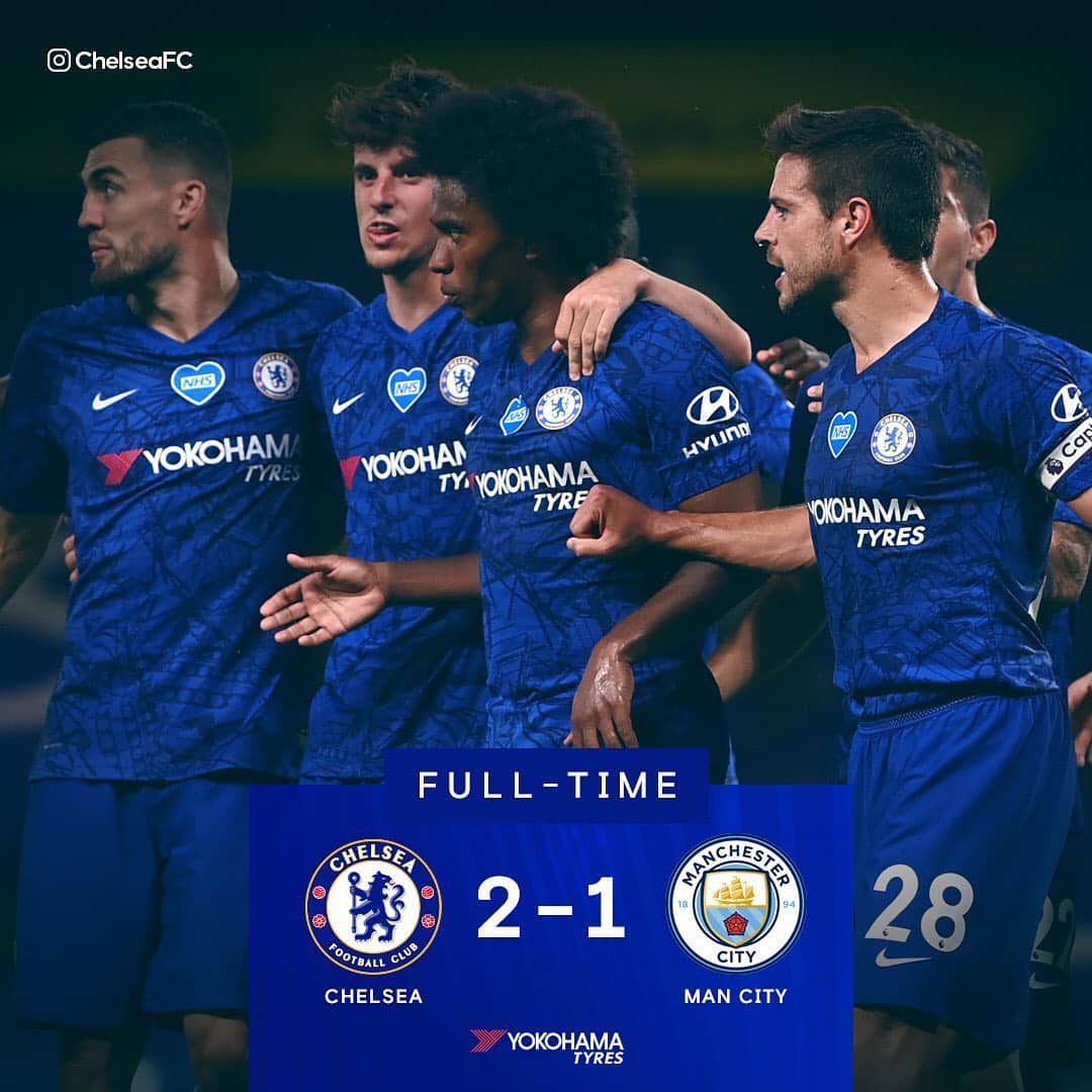 チェルシーFCのインスタグラム