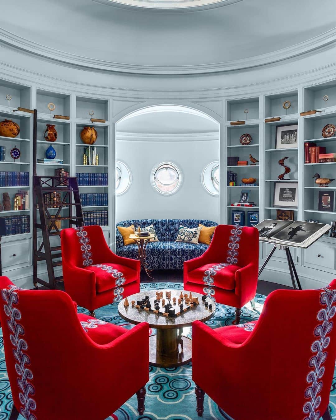 ELLE DECORさんのインスタグラム写真 - (ELLE DECORInstagram)「Topped by a cupola, a ...