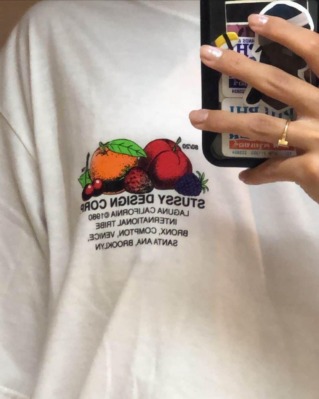 mao mitsuiのインスタグラム：「@stussy 🍒❤️」