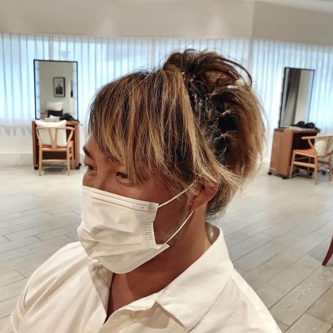 棚橋弘至さんのインスタグラム写真 - (棚橋弘至Instagram)「先日の #髪型 #hairstyle」6月25日 22時54分 - hiroshi_tanahashi