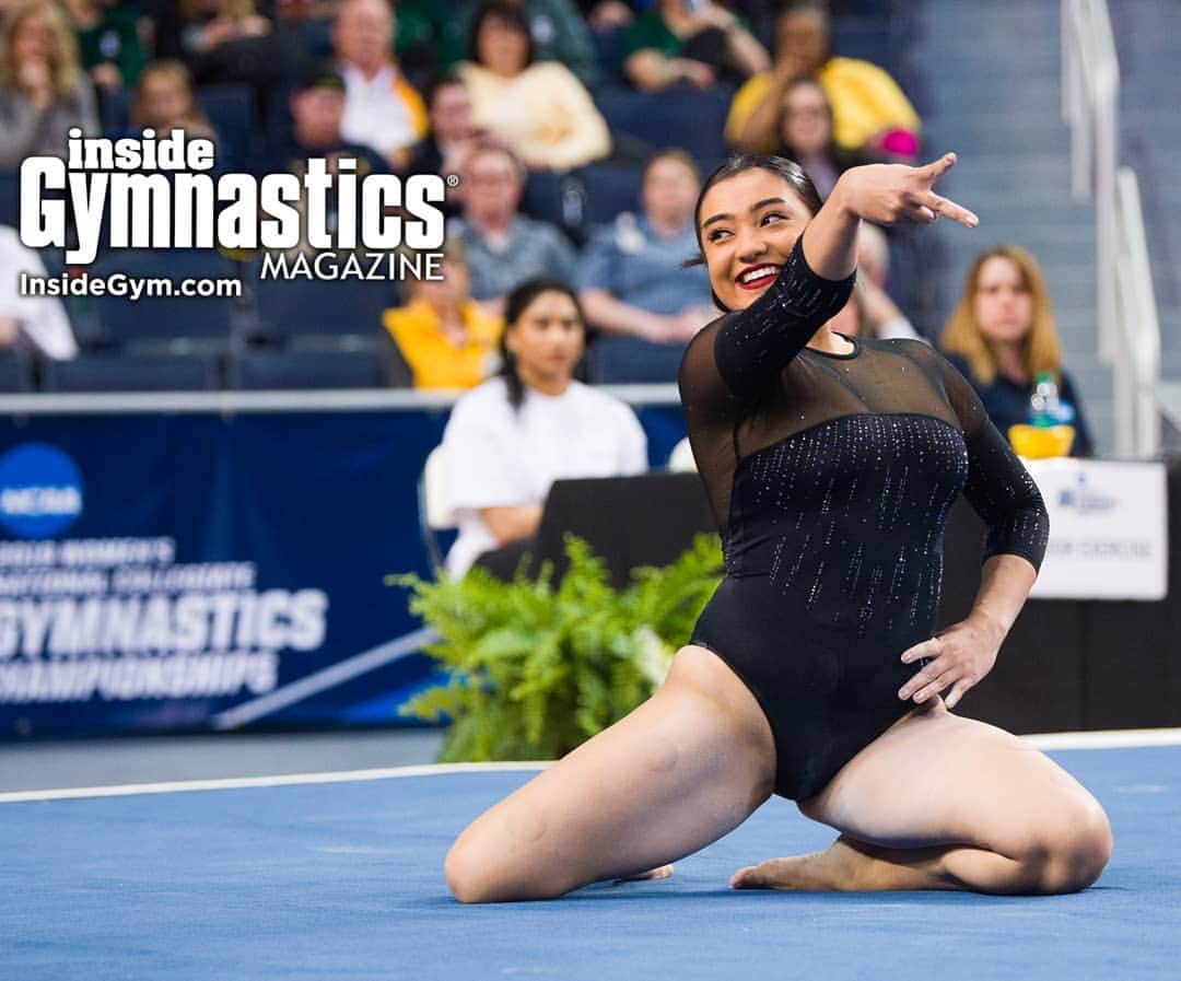 Inside Gymnasticsさんのインスタグラム写真 - (Inside GymnasticsInstagram)「👏👏👏#tbthursday to @felicia_hano at the 2019 NCAA Regionals!! See link in bio or www.shopinsidenation.com to order our June/July issue featuring NCAA Senior Salute!!! Use code INSIDER to save 15% 🤩  #insidegymnastics #magazine #bettertogether #athletes #seniors #strength #beautiful #love #resilience #shine #instagood #instaphoto #picoftheday  Photo of Lloyd Smith @lgs6632」6月25日 22時55分 - insidegym