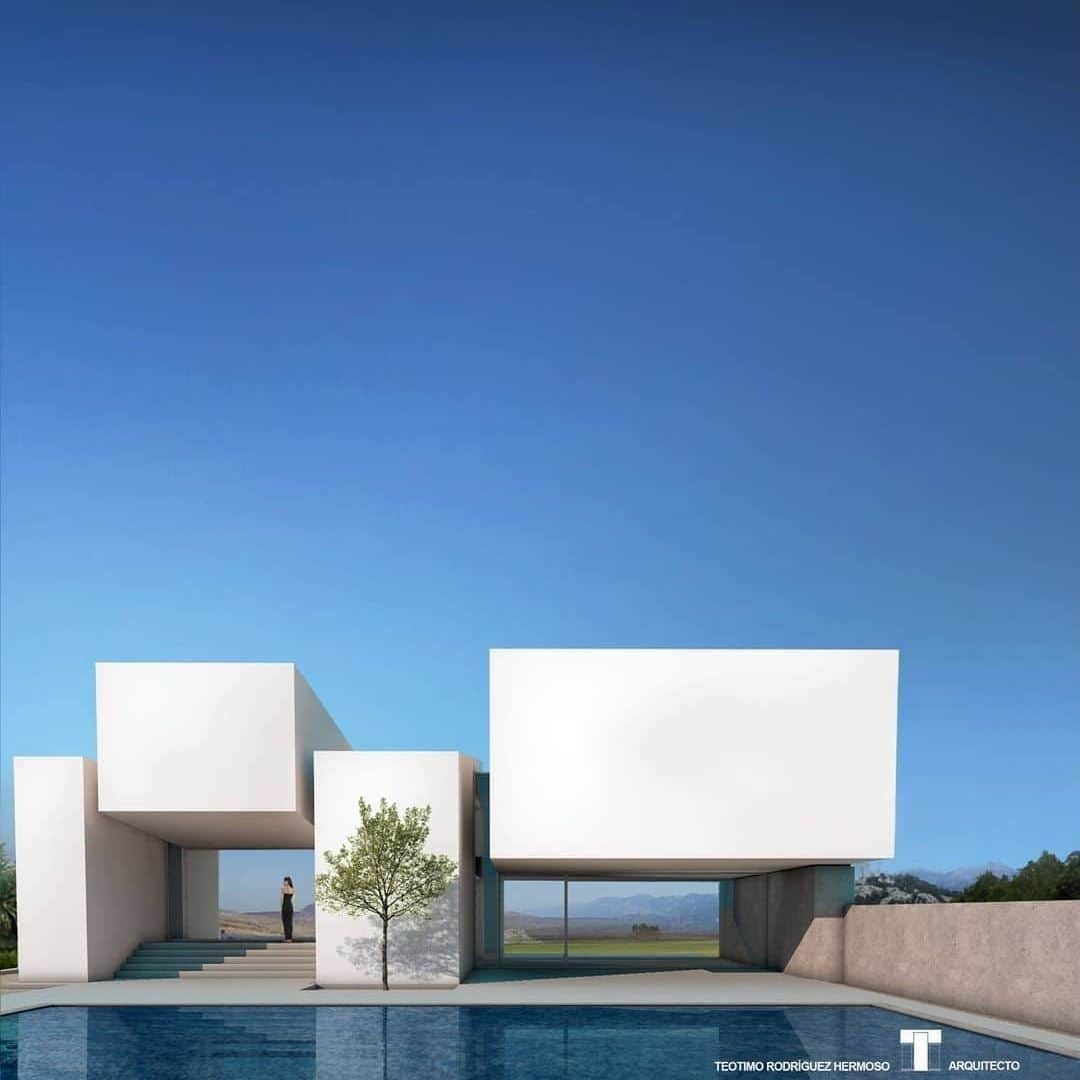 Architecture - Housesさんのインスタグラム写真 - (Architecture - HousesInstagram)「Luxury Villa by @arthectonica⁣ Teotimo Architect 📐⁣ ⁣ #archidesignhome⁣ ⁣ ___⁣ ⁣ #luxuryarchitecture #design #project ⁣ #arquitectura #architecture  #canarias #designer #exteriorhomes #render #homestyle #facade #instagood #photography #archilovers」6月26日 1時00分 - _archidesignhome_