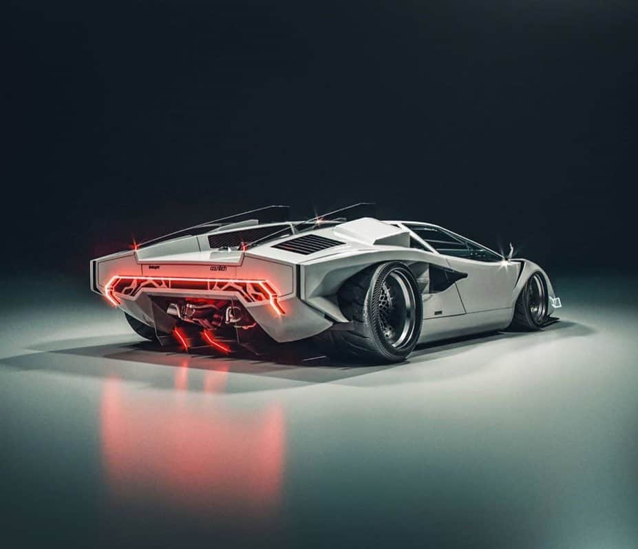 CARLiFESTYLEさんのインスタグラム写真 - (CARLiFESTYLEInstagram)「Futuristic Lambo Countach. Thoughts? Design by @the_kyza 🙌🏽 #carlifestyle」6月26日 0時58分 - carlifestyle