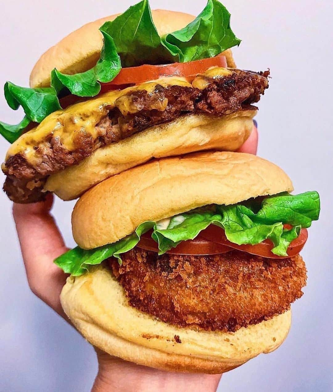 SHAKE SHACKさんのインスタグラム写真 - (SHAKE SHACKInstagram)「What’s for dinner: ShackBurger or ‘Shroom Burger? 🍔⠀ ⠀ 📸: @shakeshackjpn #shakeshack」6月26日 7時27分 - shakeshack