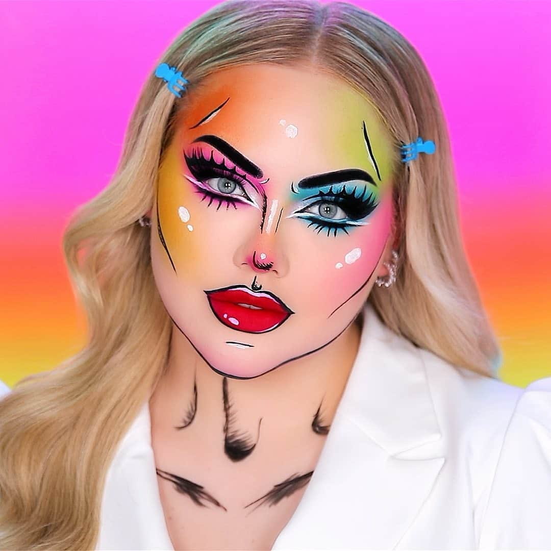 NikkieTutorialsさんのインスタグラム写真 - (NikkieTutorialsInstagram)「PROUDLY PART OF THE RAINBOW FAMILY 🌈✨ tutorial on this look up on my YouTube channel... plus, I’m opening up about not getting accepted by my entire family 😰 LINK IN BIO!!! - original look by @ellis_atlantis 💖」6月26日 2時06分 - nikkietutorials