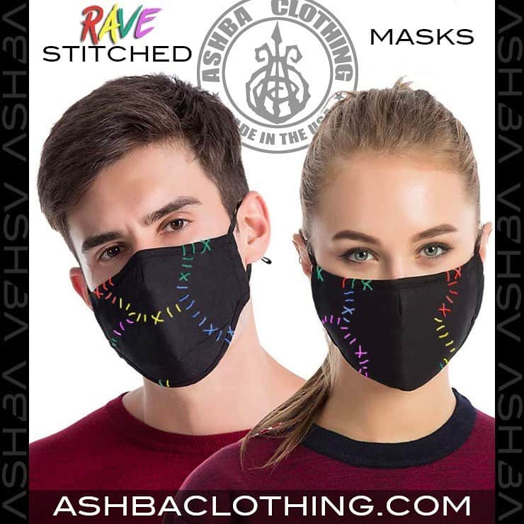 DJアシュバさんのインスタグラム写真 - (DJアシュバInstagram)「RAVE Stitched Masks & Fashion Beanies Now Available @ashbaclothing www.ashbaclothing.com Also available at our Las Vegas Retail Store locates @stratvegas #happyshopping #covid19 #coronavirus #masks #shop #beanies #fashion #ashba #theabducted 🔥」6月26日 3時39分 - ashba