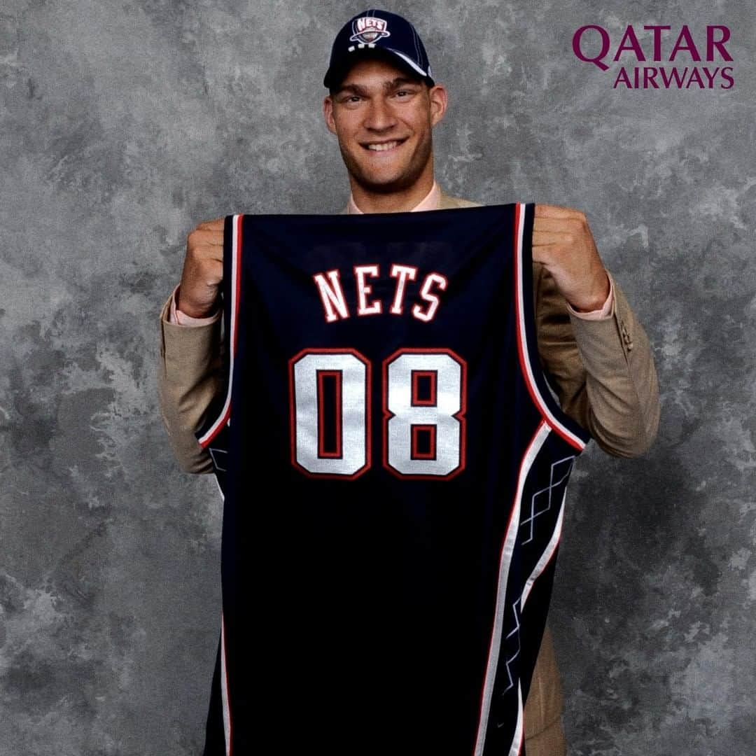 Brooklyn Netsさんのインスタグラム写真 - (Brooklyn NetsInstagram)「This Week In Nets History: The Nets select eventual all-time franchise leading scorer Brook Lopez with the 10th pick in the 2008 @nba Draft  #TBT | @qatarairways」6月26日 4時23分 - brooklynnets