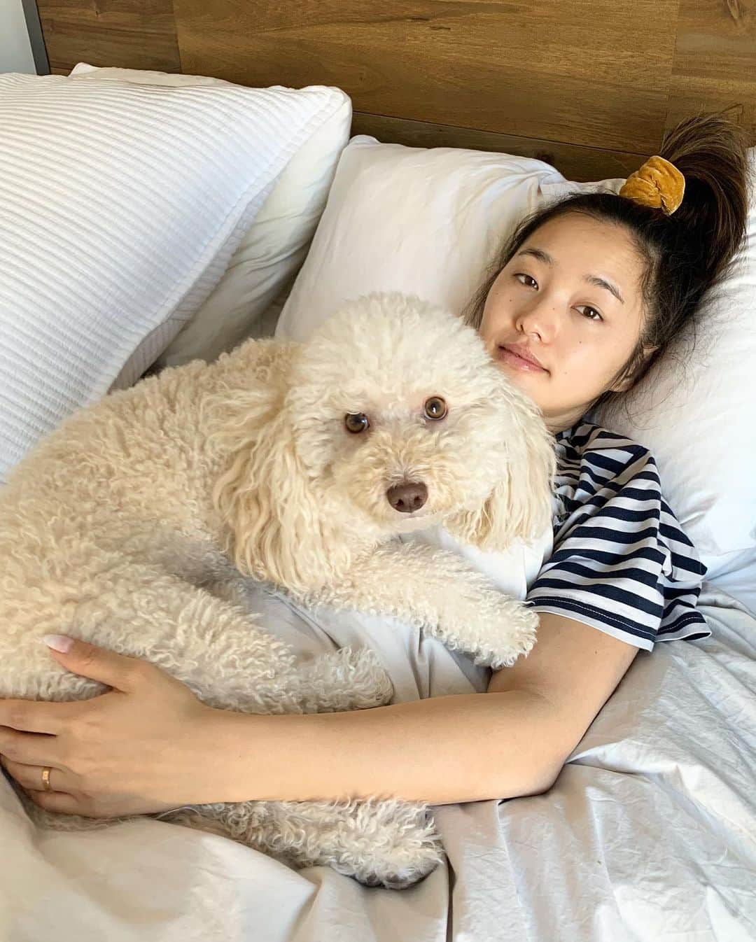 Jenn Imさんのインスタグラム写真 - (Jenn ImInstagram)「Happy 4th Birthday Cheeki! You've always been our sweet and sensitive girl (makes sense that you're a Cancer). You have no idea how happy you make us. 🌟」6月26日 4時43分 - imjennim