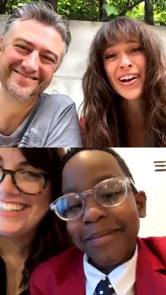 ショーン・ガンのインスタグラム：「Sean and @tashalitas talk with Kohen and Sara about what’s new with Team End Racism」