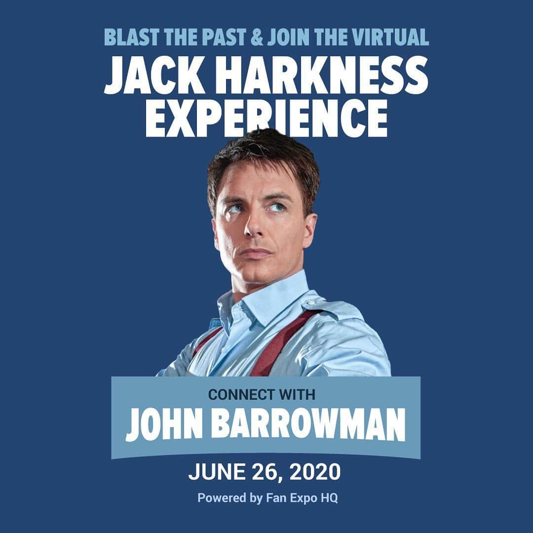 ジョン・バロウマンさんのインスタグラム写真 - (ジョン・バロウマンInstagram)「#fanfamily join me tomorrow June 26 at 3pm PDT ⭐️ virtually ⭐️ for a LIVE Q&A streaming for free with @fanexpocanada ! I will also be doing an limited number of one on one video chats Friday and Saturday. Tickets are available by copying and pasting this link: https://tinyurl.com/y9oogoq5  Comment below if you are tuning in 🌈✨🕺🏻 JB  #captainjack #torchwood #doctorwho #virtualevent #arrow #darkarcher #merlyn #fabulous #icon #johnbarrowman」6月26日 5時13分 - johnscotbarrowman