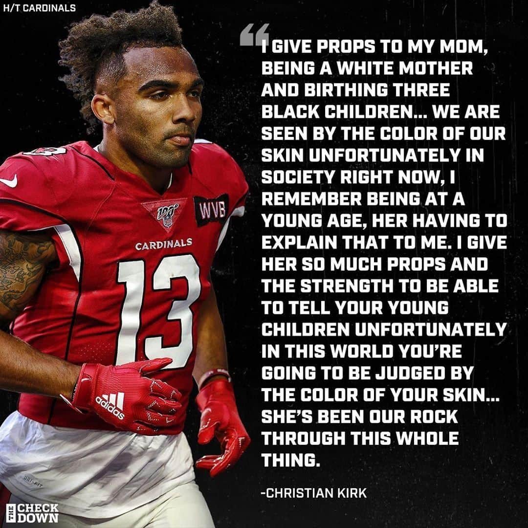 NFLさんのインスタグラム写真 - (NFLInstagram)「Christian Kirk’s bond with his mom runs deep. (via @ckirk h/t @thecheckdown)」6月26日 5時31分 - nfl