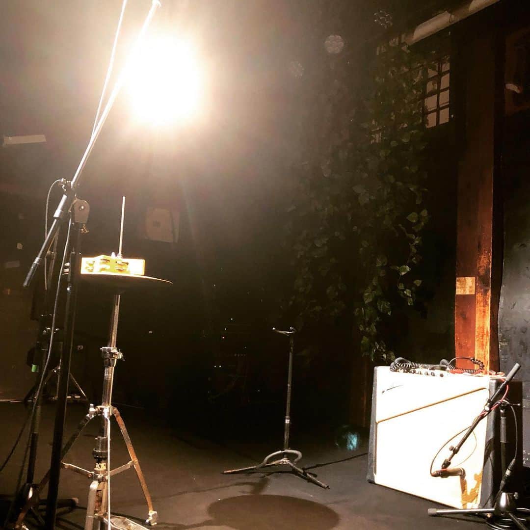 山川のりをのインスタグラム：「今夜は京都磔磔にてギターパンダ  ライブです。18時/19時、2800円+D /3300円+Dです。魅惑のワンマンショーかつツイキャスプレミアライブ配信です。全世界の方々会いにきてアイニージュー！」