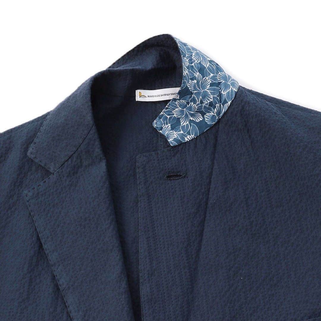 マリオムスカリエッロさんのインスタグラム写真 - (マリオムスカリエッロInstagram)「.com Hand made Jacket made of 100% Cotton “seersucker”」6月26日 15時50分 - mariomuscariello
