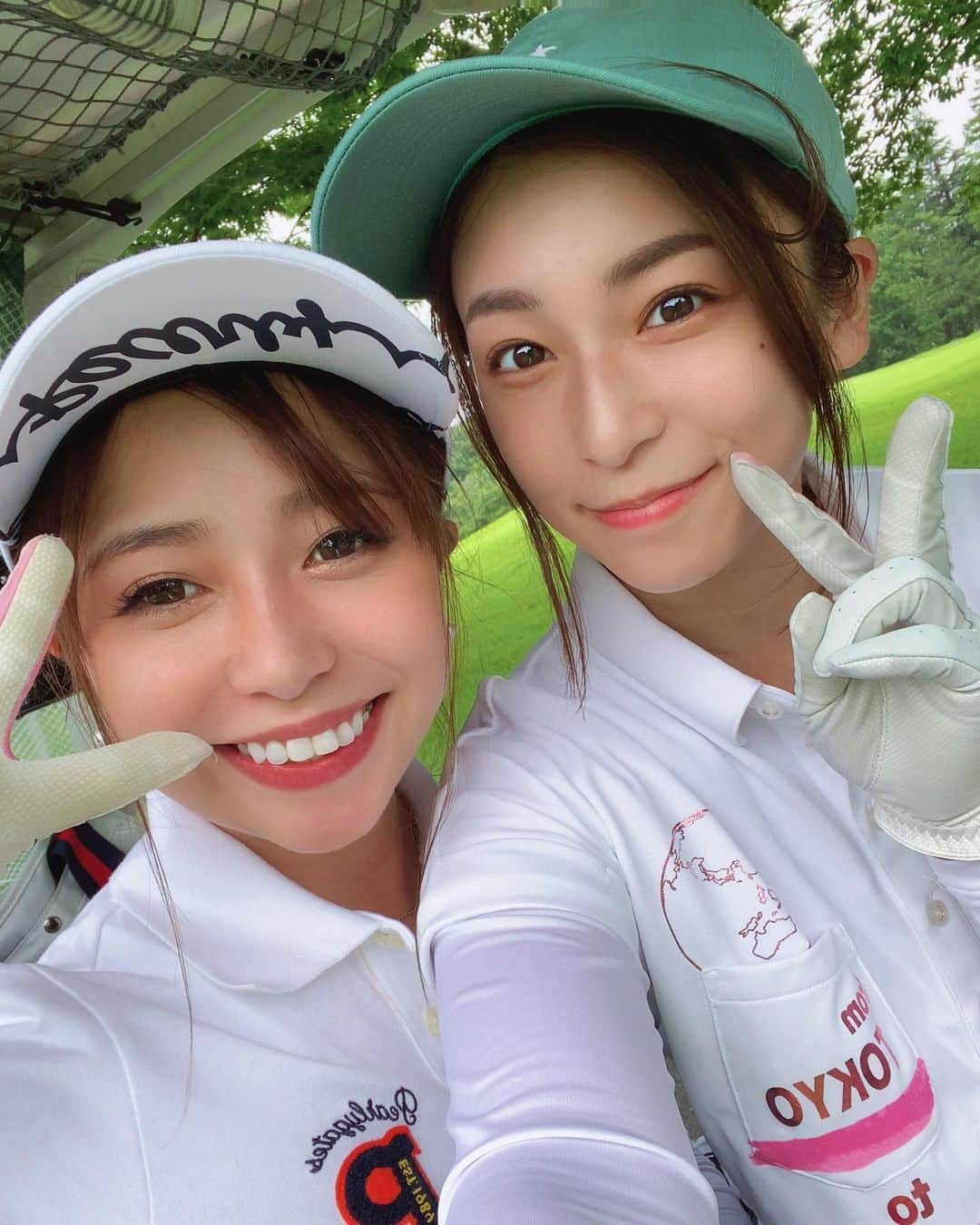 原明日夏さんのインスタグラム写真 - (原明日夏Instagram)「またまたゴルフ練習してきました🏌️‍♀️﻿ ﻿ 全くうまくなりません！！🤣笑﻿ ﻿ でも朝から運動するのが楽しくて…🥺﻿ ﻿ もう少し上手くなったらスコア報告しますね…今のスコアはみんなにドン引かれそう…😨😨笑﻿ ﻿ ﻿ #ゴルフ #なんでこんなに上達しないの #そんなことより前髪 ﻿ ﻿」6月26日 16時17分 - hara.as