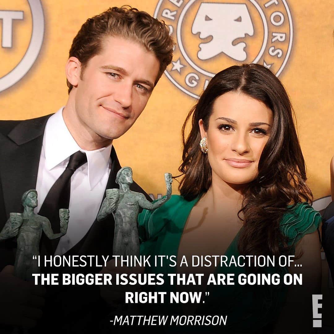 E! Onlineさんのインスタグラム写真 - (E! OnlineInstagram)「Mr. Schuester is ready to move in a new direction when it comes to addressing the Lea Michele drama. Link in bio for Matthew Morrison's full reaction, plus what other #Gleeks had to say about her on-set behavior. (📷: Getty)」6月26日 8時16分 - enews