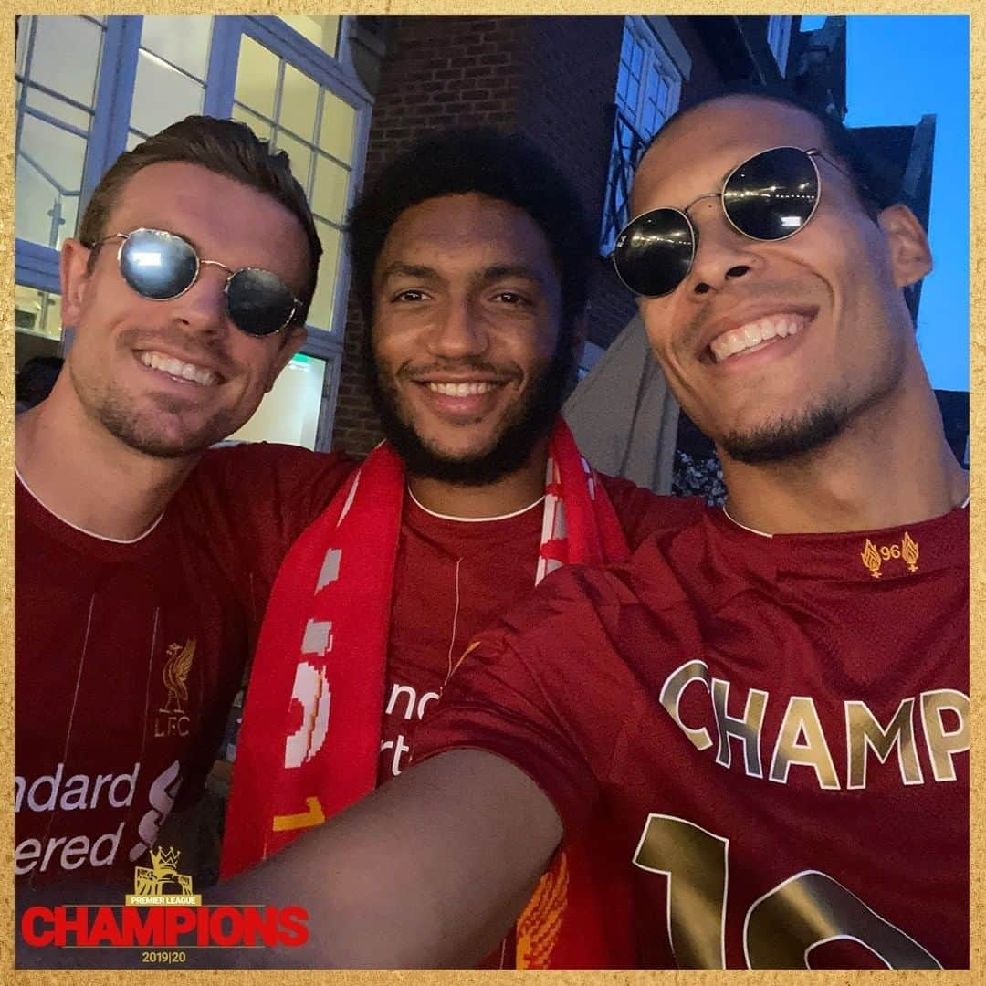 リヴァプールFCさんのインスタグラム写真 - (リヴァプールFCInstagram)「Hendo x Gomez x VVD 🤩🤩🤩」6月26日 8時36分 - liverpoolfc