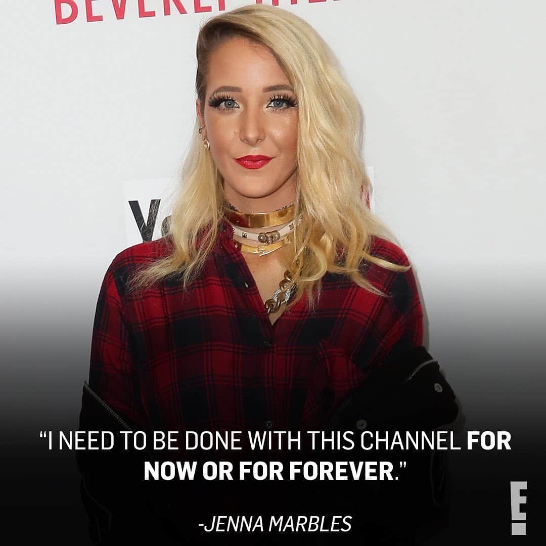 E! Onlineさんのインスタグラム写真 - (E! OnlineInstagram)「Jenna Marbles has announced she’s leaving #Youtube after 10 years. Link in bio for the details on her emotional video where she addresses past controversies. (📷: Getty)」6月26日 9時07分 - enews