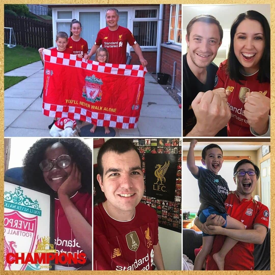 リヴァプールFCさんのインスタグラム写真 - (リヴァプールFCInstagram)「A special thanks to you, Reds ❤」6月26日 9時31分 - liverpoolfc