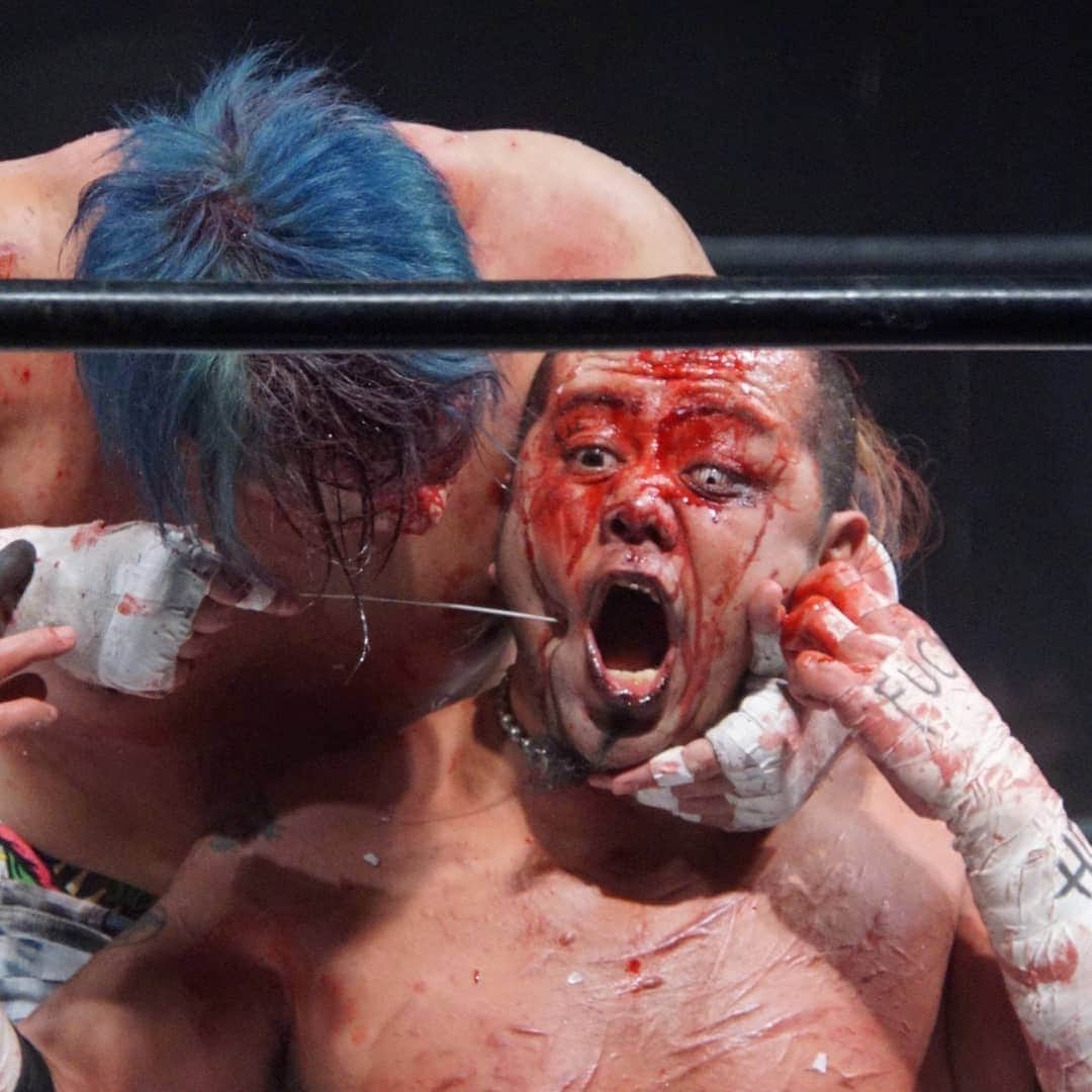 佐久田俊行のインスタグラム：「Single match for the first time in about a year and a half.  To the place where life goes crazy.  To survive in deathmatch.  Deathmatch survives.  7/28 Kasai Jun Produce Deathmatch Carnival/Korakuen Hall  Kasai Jun vs Sakata Toshiyuki  #pw_freedoms #プロレス #prowrestling #lucha #luchalibre #프로레슬링 #摔角 #कुश्ती #Gulat #реслинг  #bjw #prowrestling #deathmatch #deathmatchwrestlling #toshiyukisakuda  #大日本プロレス #デスマッチ  #junkasai」