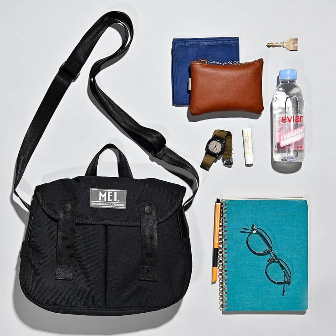 MEI(メイ) のインスタグラム：「MEI 2020 SPRING/SUMMER URBAN collection  MEI-000-203003 COTNA SHOUDER M ￥4,900+tax  MEI-000-203001 COTNA DRAW BAG ￥4,900+tax  #mei #meibag #mei_bag #メイ #メイバッグ #sustainable #サスティナブル #outdoor #アウトドア #camp #キャンプ」