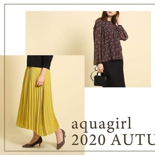 アクアガールさんのインスタグラム写真 - (アクアガールInstagram)「﻿ ﻿ 【PRE ORDER】﻿ ﻿ ﻿ aquagirl﻿ 2020 AUTUMN ﻿ ﻿ ﻿ オンラインストアにて﻿ 秋アイテムの先行予約をSTART🍁﻿ ﻿ ﻿ トップページのURLより是非ご覧ください😌💫﻿ ﻿ ﻿ ﻿ ﻿ #aquagirl #アクアガール #2020 #autumn #preorder #2020autumn #fashion #styling #coodinate #new #item #先行予約 #先行 #mode #simple #大人スタイル」6月26日 12時05分 - aquagirl_official