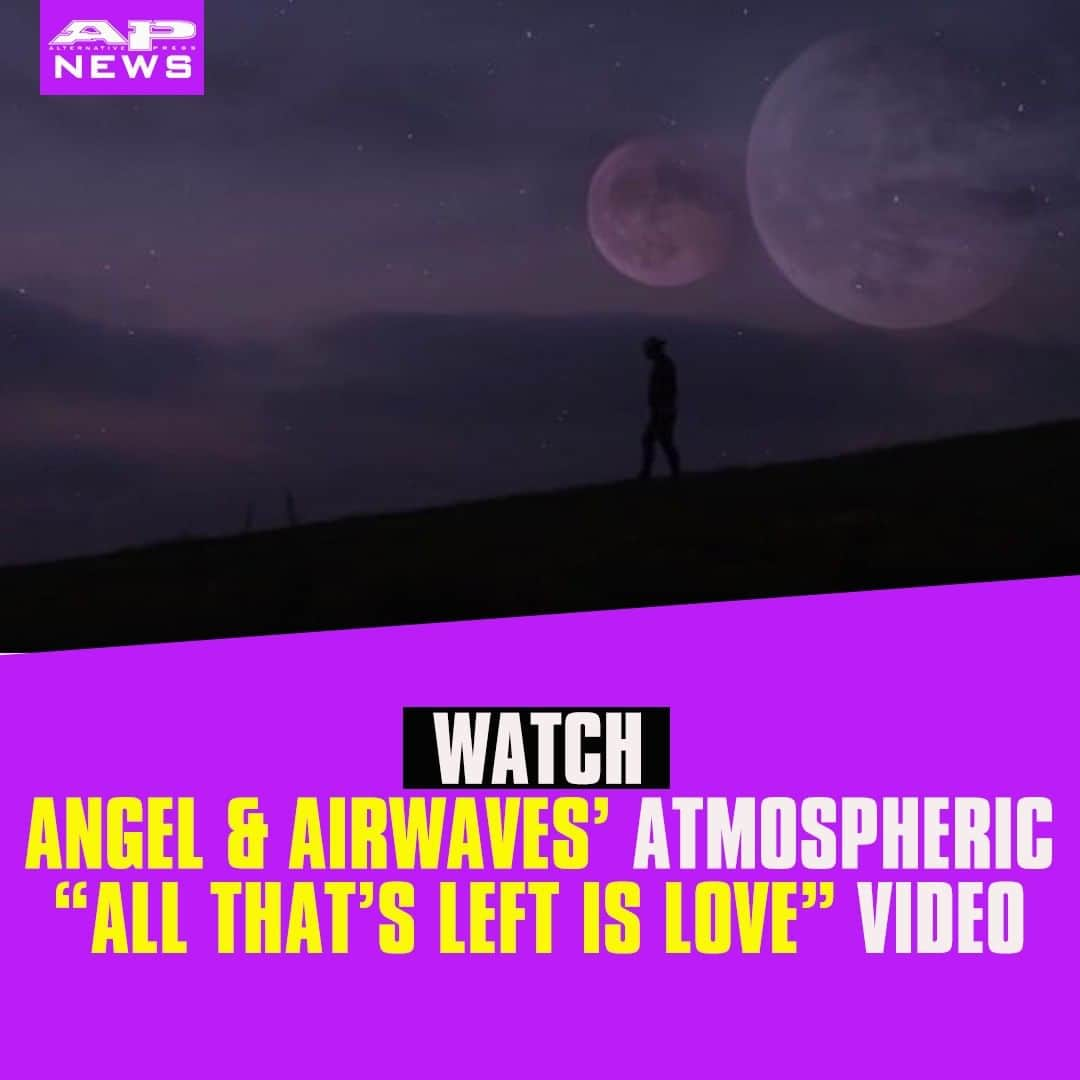 Alternative Pressさんのインスタグラム写真 - (Alternative PressInstagram)「WATCH: @angelsandairwaves have shared an atmospheric video for “All That’s Left Is Love” with all proceeds going to @feedingamerica ⁠ LINK IN BIO⁠ .⁠ .⁠ .⁠ #angelsandairwaves #AVA #allthatslefttolove #feedingamerica #alternativepress #altpress」6月26日 12時30分 - altpress