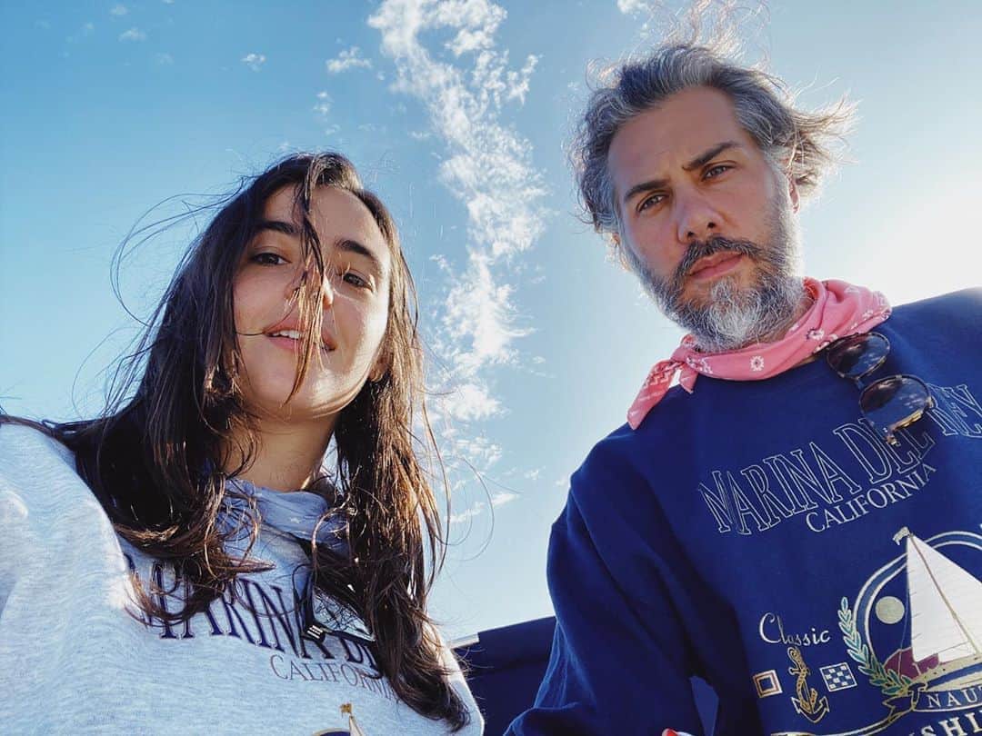 のインスタグラム：「My best pal. ⛵️💙 @paulongo」