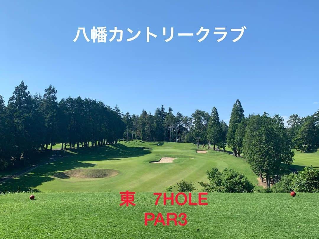 ひかりさんのインスタグラム写真 - (ひかりInstagram)「⛳️八幡カントリークラブ⛳️. .東6〜9ホール🏌️‍♀️ ショート打ち下ろしが2回連続⭐️ 奥の方の木の形がYCCってゴルフ場の名前になってて可愛💕 . . #八幡カントリークラブ#ゴルフ場#アイアン#ドライバー#スライス#gtバーディーズ #谷越え#ゴルフトゥデイバーディーズ #gtバーディーズカップカップ#ゴルフ女子#golftoday #ゴルフ#golf#ゴルフトゥデイ#ゴルフ好きな人と繋がりたい #高尔夫#高尔夫女子 #スポーツ女子#japanesegirl #ゴルフ日和#golfwear #ドライバー#スイング#골프#골프여자#スリクソン#srixon」6月26日 12時32分 - piiiiiii_k
