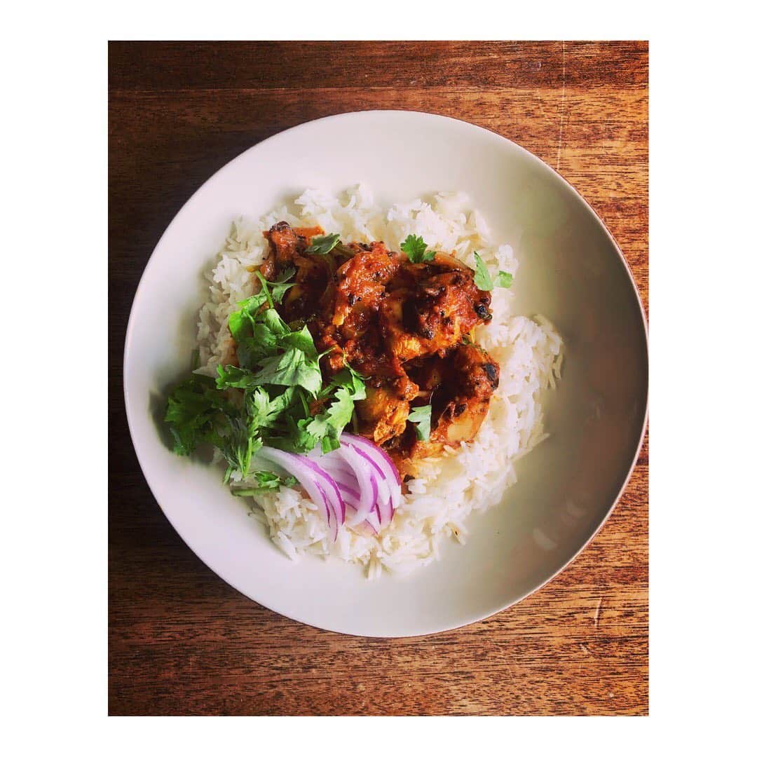 林幸治さんのインスタグラム写真 - (林幸治Instagram)「チキンペッパーフライ作った。  #南インド料理 #チキンペッパーフライ」6月26日 13時00分 - tct_koji_hayashi