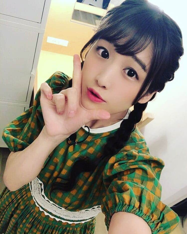 上原わかなさん推しさんのインスタグラム写真 - (上原わかなさん推しInstagram)「がんばれ！上原わかなさん！ #上原わかな #日本一可愛いフードファイター  #有吉ゼミ #わかなが1番 #がんばれ上原わかな」6月26日 13時00分 - makoto_wakanasan_oshi