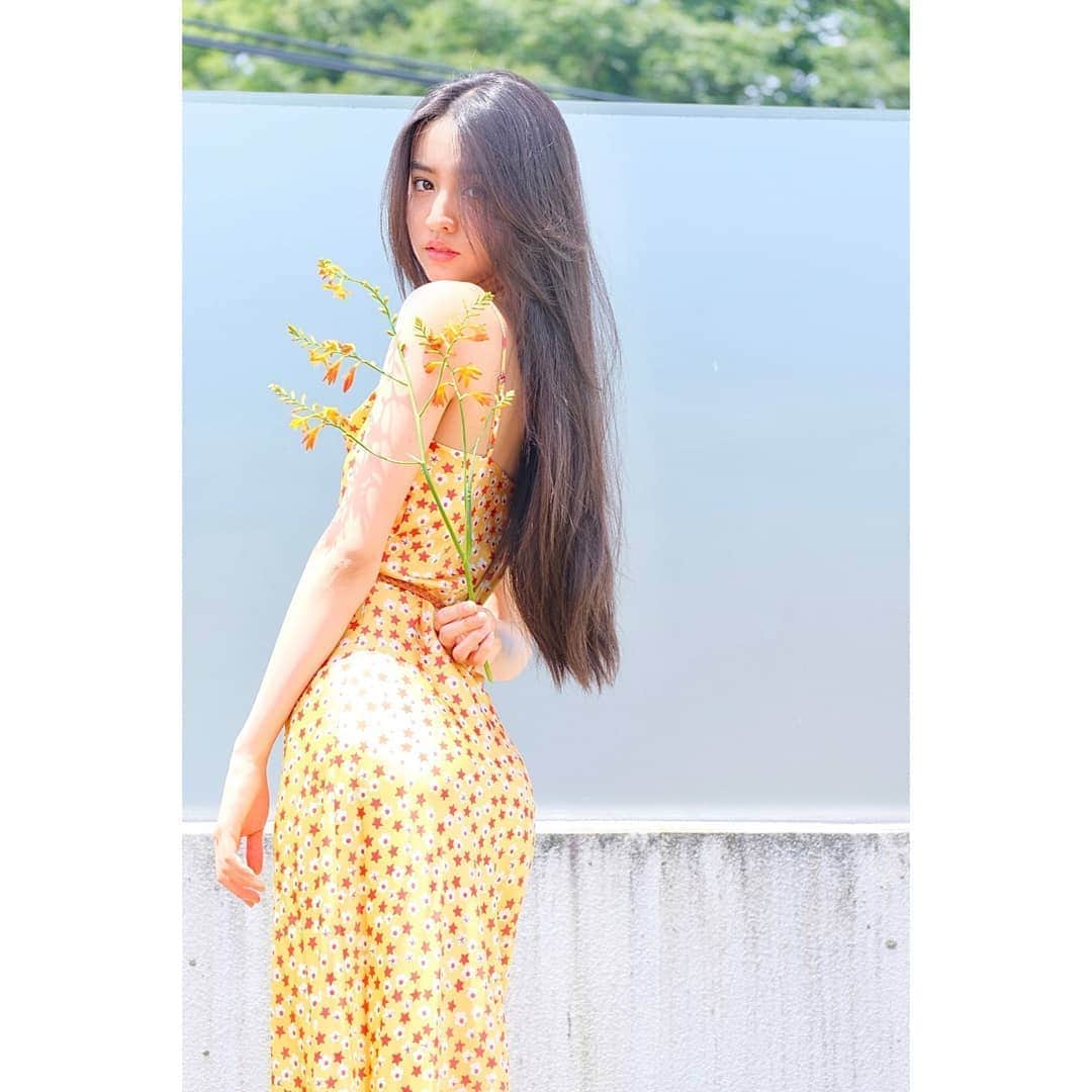 kokiさんのインスタグラム写真 - (kokiInstagram)「Sunny day ☀️ Dress from Liu Wen x Erdos 💓 📷 by sis ❤️」6月26日 13時08分 - koki